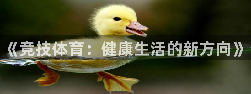 vsport体育官方正版app官方:《竞技体育:健康生活的新